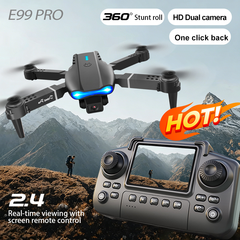 Drone Battery Adapter - Aerial Drone Dual Lens Switch Gesture