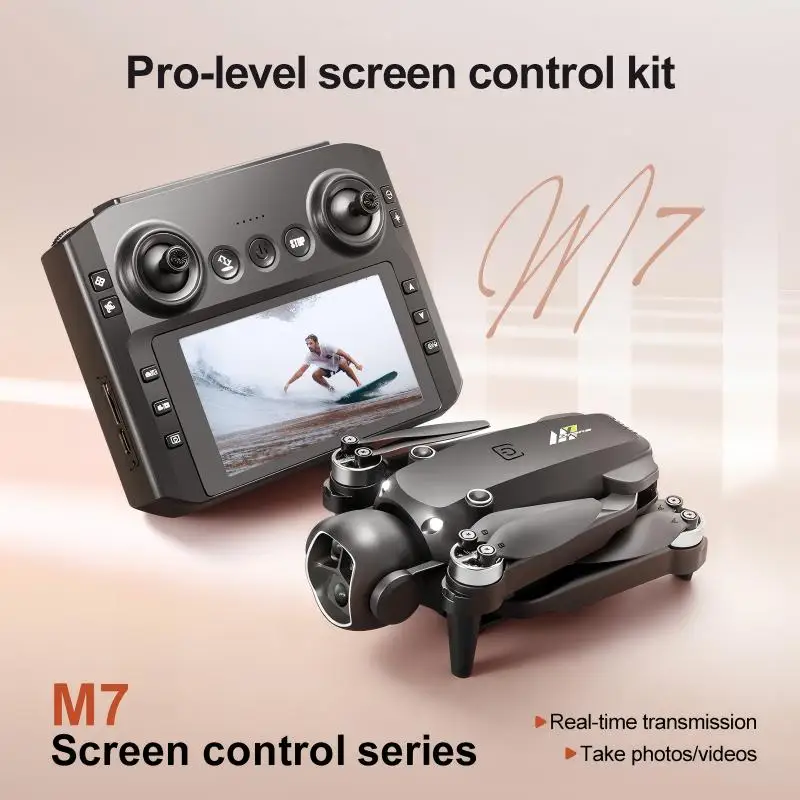 M7 GPS Drone 8K  Aerial HD Dua - Drone Controller Screen review and price